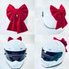 Modeling Bow Fittings Motorcycle Helmet Decoration Bowknot Helmet Decoration Electric Bicycle