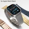 Stainless Steel Band for Apple Watch Ultra 3 2 1 49mm 11 10 46mm 42mm Luxury Strap for Iwatch 9 8 7 6 5 4 Se 44mm 40mm 45mm 41mm
