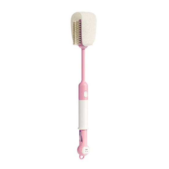 1/2Pcs 6-in-1 Water Bottle Cleaning Brush Food-Grade Bristles Multifunctional Bottles Straws Cups Mugs Scrubber Travel-Friendly Cleaning Tool