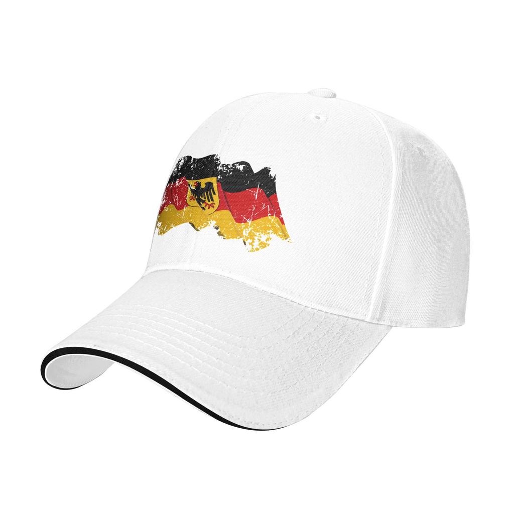 Deutschland Flag of German Casual Baseball Cap Summer Adjustable Kpop Rock Hip Hop Hats Men Adult Fitted Retro Baseball Caps