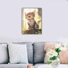 DIY Full Round Diamond Painting Cross Stitch 3D Cute Animal Flower Home Scene Decorative Art Diamond Painting 5d Diamond Art Painting