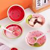 Keramik Ramen Löffel Wassermelone Erdbeerförmige Müslischale Eiscreme Küche