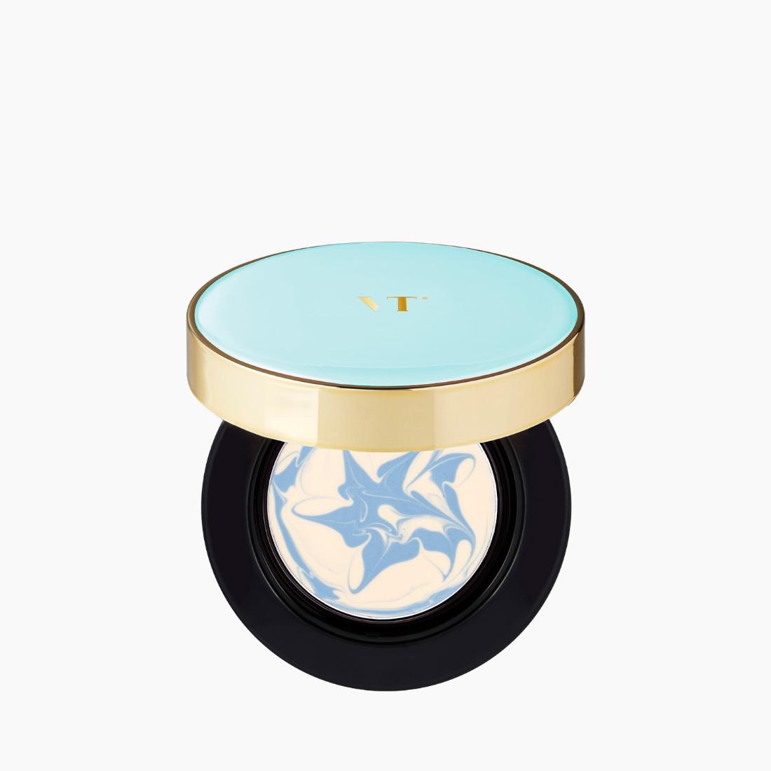 VT Blue Essence Sun Pact 11g SPF50+/PA+++,Fresh and moist ,watery tone-up,blocking the ultraviolet rays 1ea