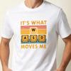 WASD Moves Me Vintage Retro Gaming Graphic T Shirt Unisex WASD Keyboard Game Lover Casual Cotton Short Sleeve Tee