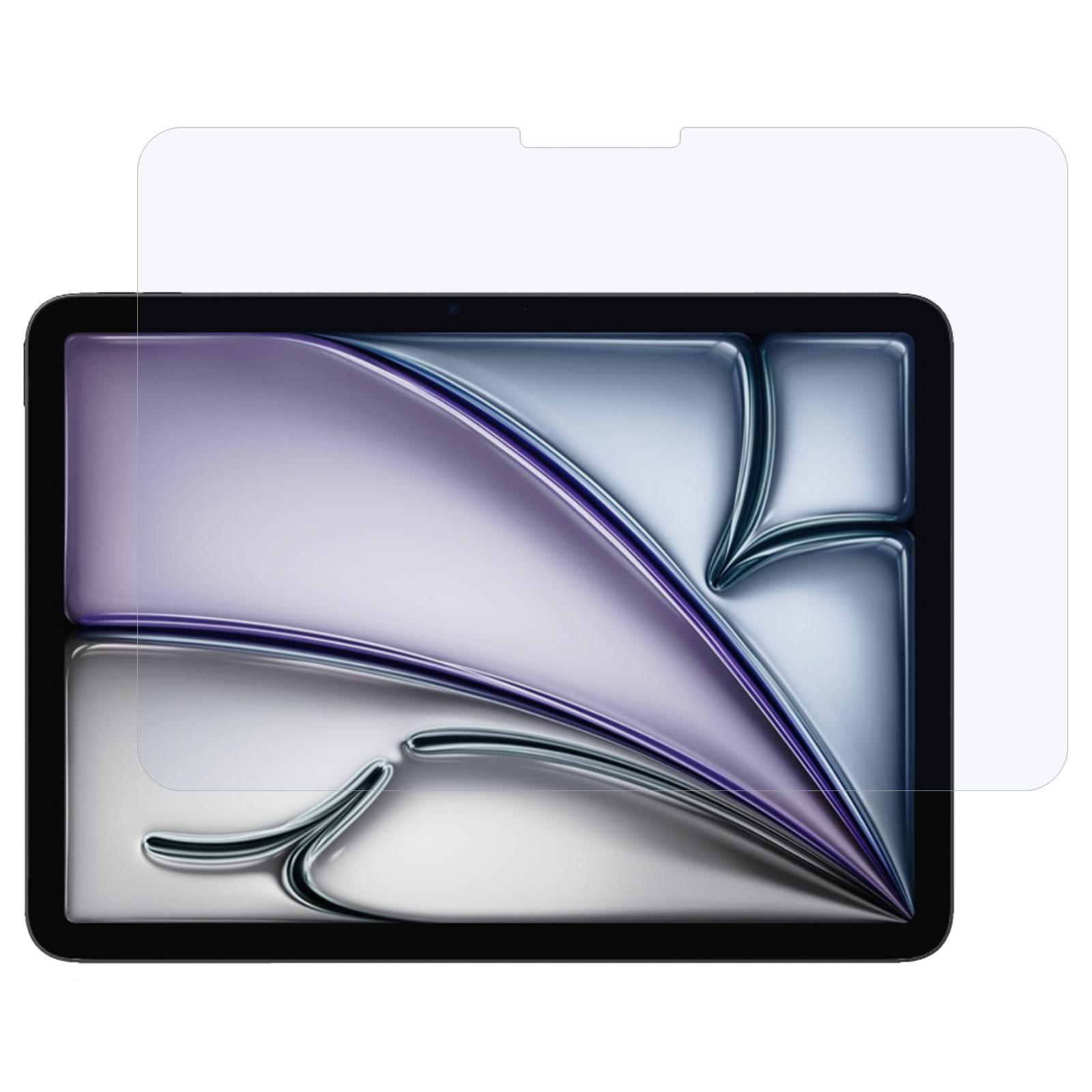 

For iPad Air 11 (2025)/(2024) Tempered Glass Screen Protector 0.3mm Arc Edge Anti-Blue-Ray Full Screen Film Type A