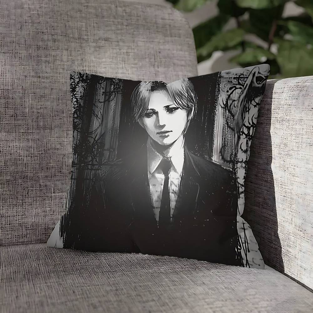 Johan M-Monster Liebert Pillow Case For Sofa Decor Car Office Room Printing Cushion Cover Decorations and Protector