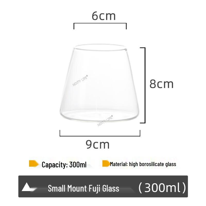 Japanese Fuji Mountain Glass Mug