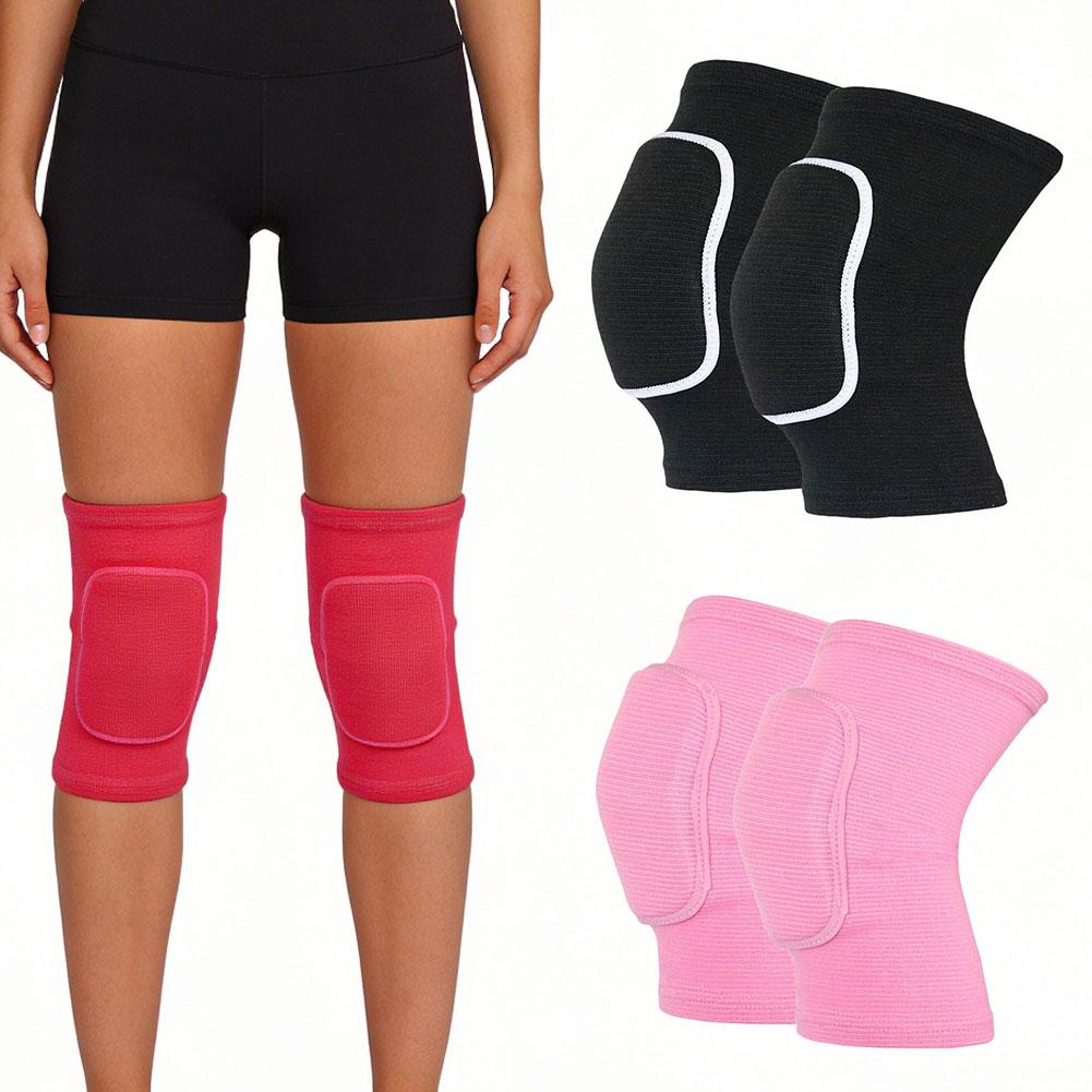 Dance Knee Pads for Women Kids Adults Professional Breathable Thickened Knee Sleeves High Elastic Knee Support for Jazz Ballet Gym Sports