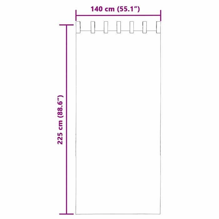 VidaXL Rideaux en voile avec boucles 2 pcs gris foncé 140x225 cm, rideau en filet, rideau transparent, voile de fenêtre, 4102273