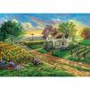 1000 Piece Jigsaw Puzzle - Rural Landscape with Sunflower Fields, Popular Korean Puzzle