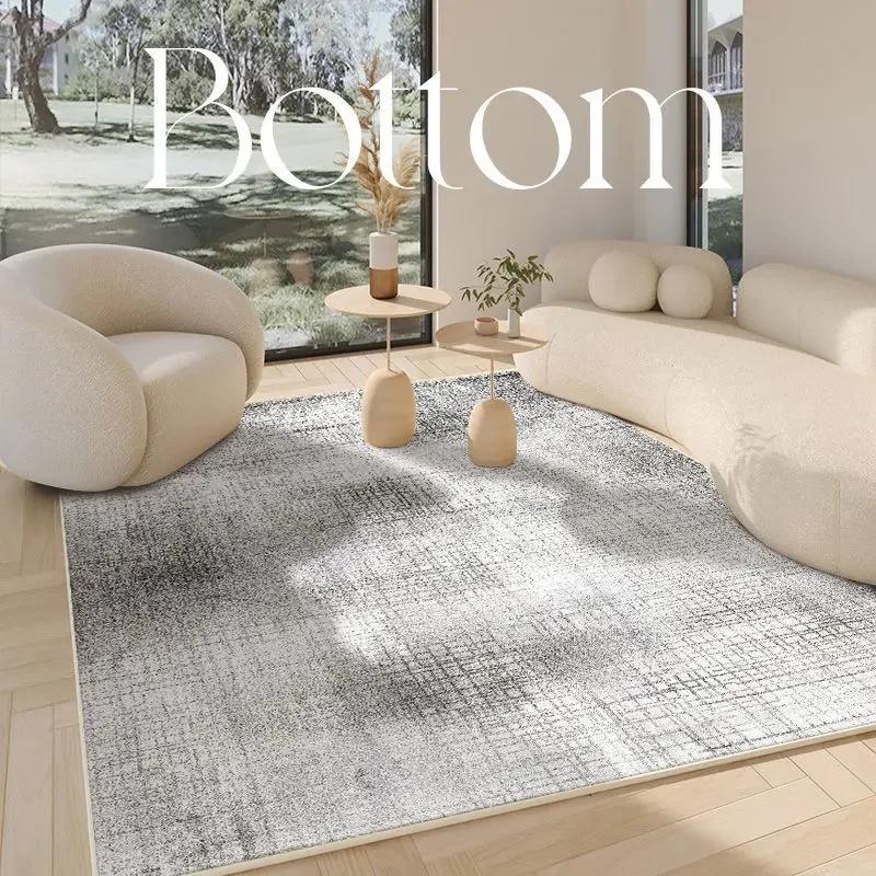 Thickened Cashmere Imitation Living Room Rug Children's Bedroom Plush Carpet Large Size Floor Mats Hall Rugs Keep Warm Carpets