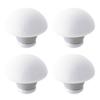 4Pcs/Set Bed Sheet Clips Mushroom Shape Easy to Use Fabric Non-Slip Quilt Holder Bedroom Accessories