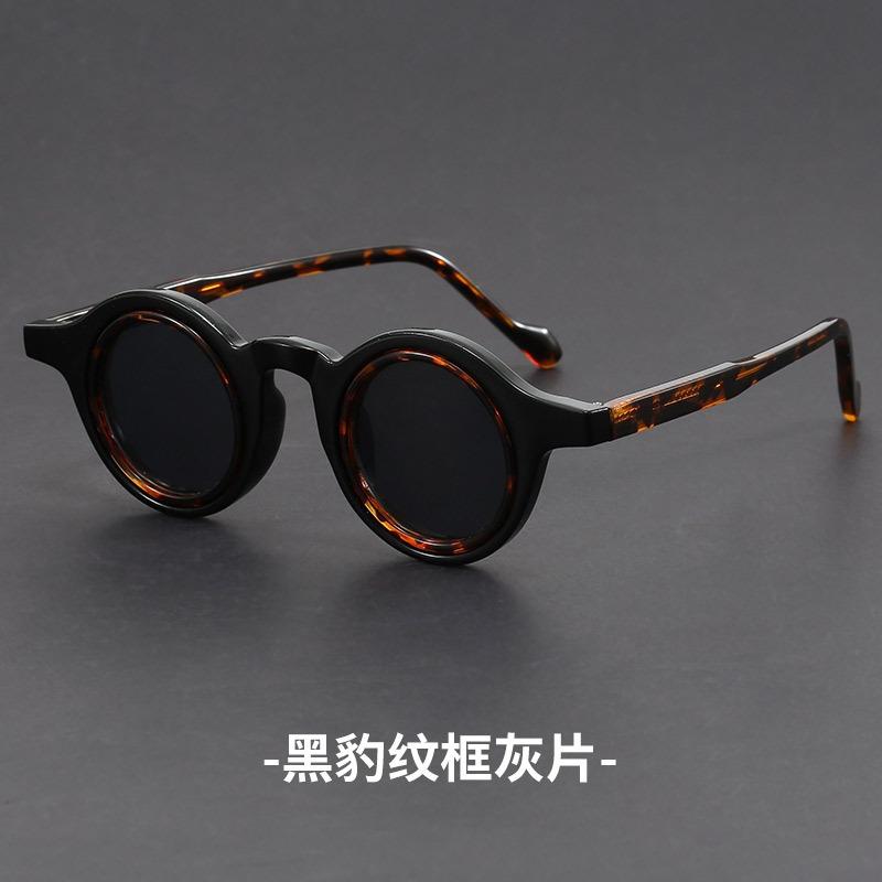 High Quality  Classic Round Sunglasses Women For Men Punk Sun Glasses Luxury Brand Designer Steampunk Popular Eyewear Uv400