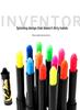 Luminous 12-Color Twist-Up Face Paint Crayon Set for Clean Hands and Halloween Body Art