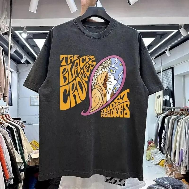 The Black Crowes - The Lost Crowes Black Short Sleeve Remake T shirt S-5XL Unisex T-Shirt S