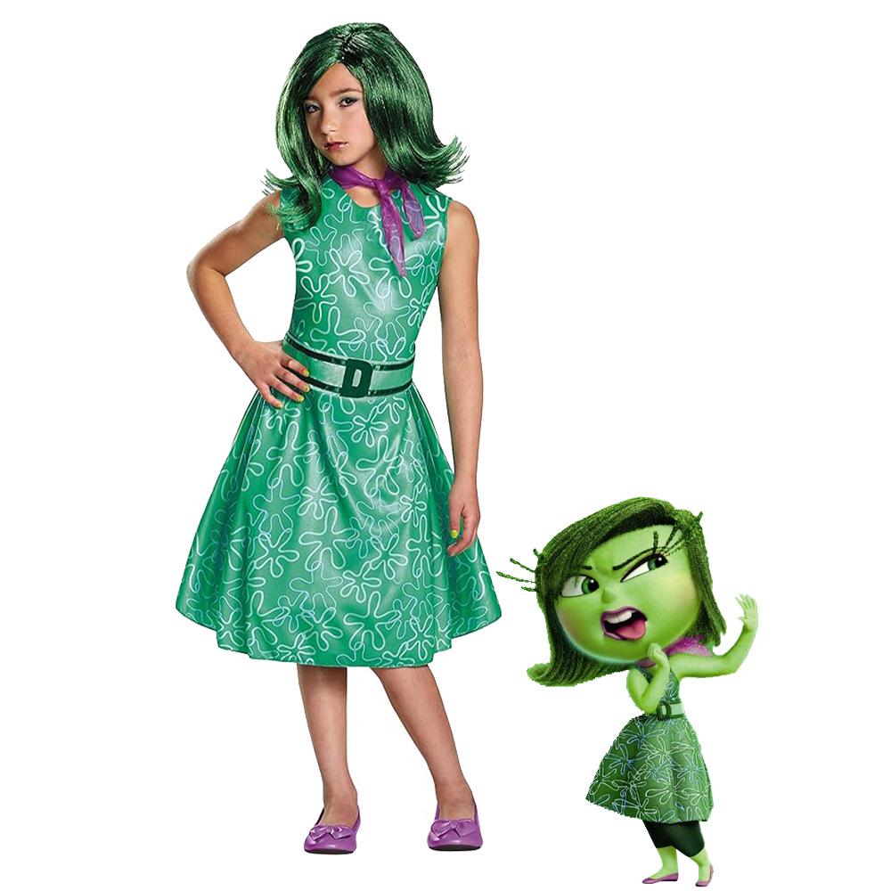 Inside Out Lele Cosplay Costume for Kids - Halloween & Stage Performance