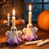 Cute Ghost Candlestick Silicone Mold Handmade Candle Holder Mold  Halloween Decoration