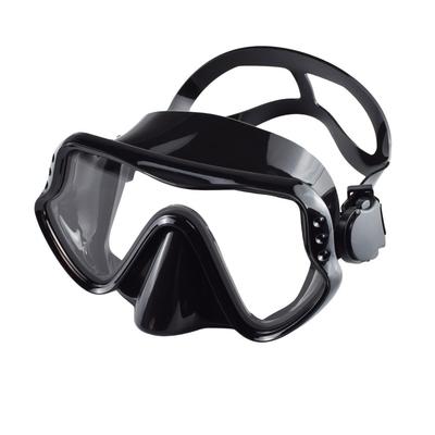 Large Frame Diving Goggles Silicone Snorkeling Mask