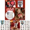Christmas Dog Advent Calendar With Acrylic Elements And 24 Decor Pieces For Seasonal Gift Giving