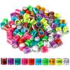 50pcs Pigeon Leg Rings Parrot Foot Rings Bird Leg Rings Pet Animals Plastic Clip Ring Identification Tools With Number Letter