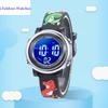 Children's Electronic Luminous Watch LED Cute Cartoon Dinosaur Waterproof Boy Student Clock Children's Day Gift Reloj C09