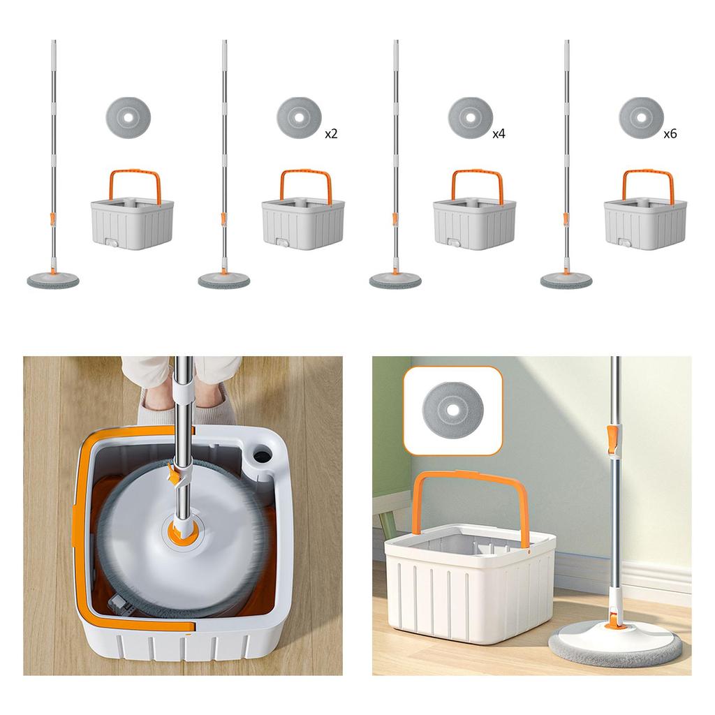 Efficient Floor Mop Bucket Set for Sparkling Clean Hard Floors