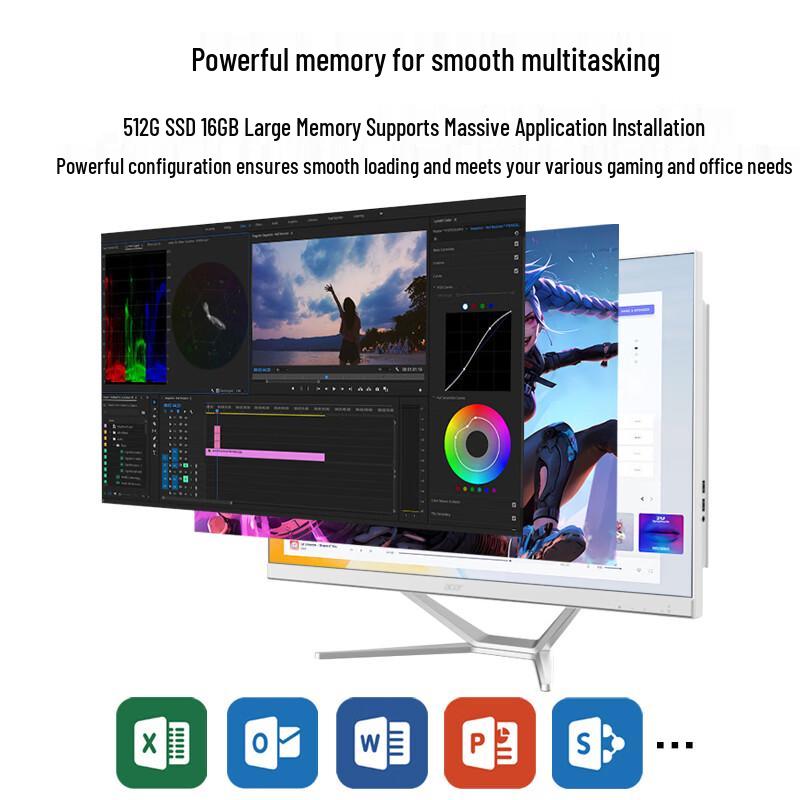 Acer SQA27 Series 27-inch All-in-One Desktop PC (CN version)