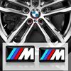 6/10pcs Car Steering Wheel Decoration Center Hub Cap Emblem Badge DIY Sticker Accessories For BMW M E46 E90 E60 F30 E39 E36