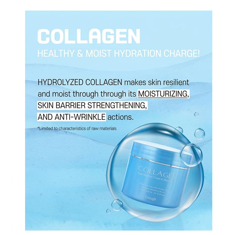 Enough Collagen Hydro Moisture Cleansing & Massage Cream 300ml (3 Options)