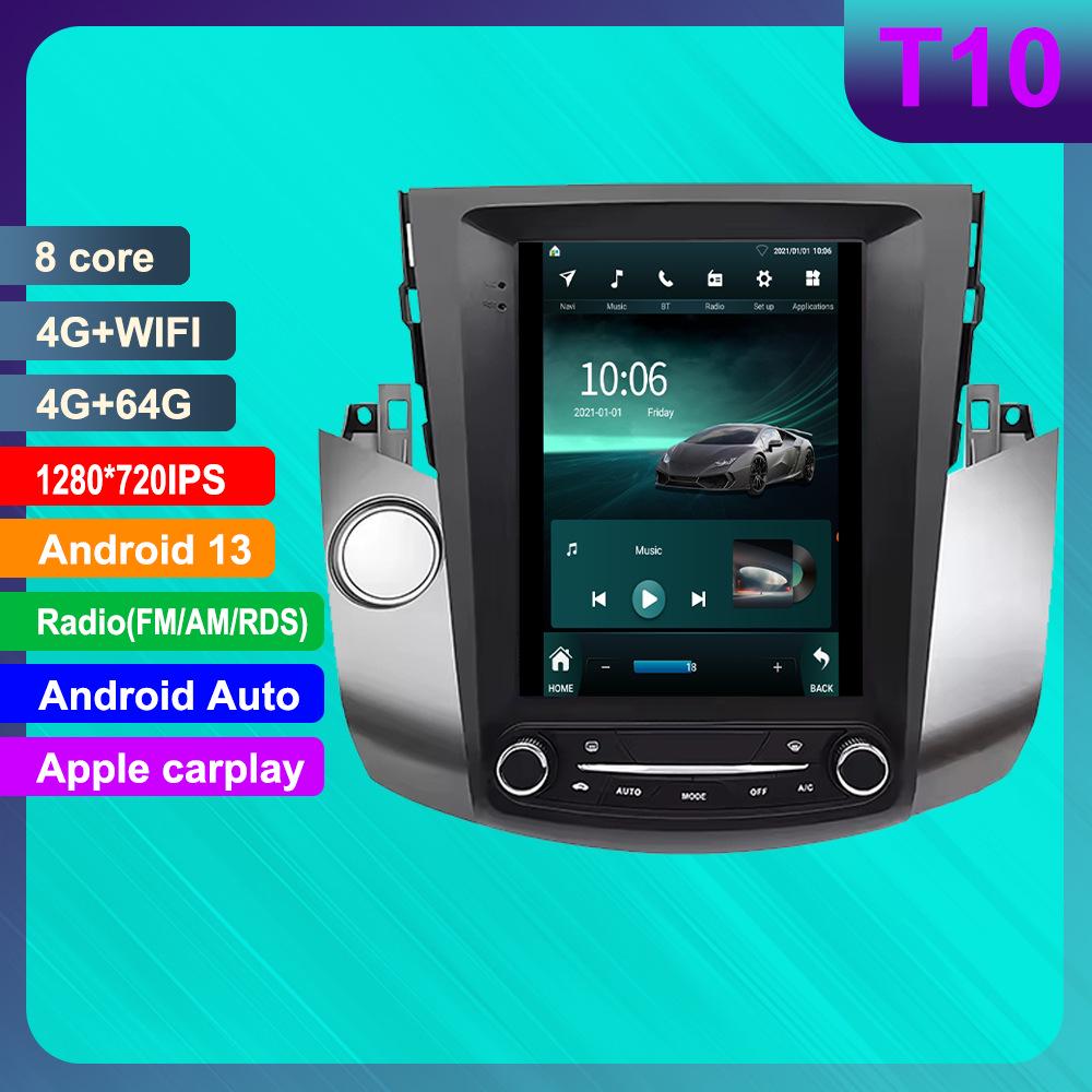 Toyota RAV4 Android GPS Navigation Smart Control with HD Reversing Camera and CarPlay Compatibility