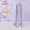 Hello Kitty Girls' Solid Color Pants Children's Sweatpants Fashionable Spring Long Pants Children's Clothing Girls' Sweatpants