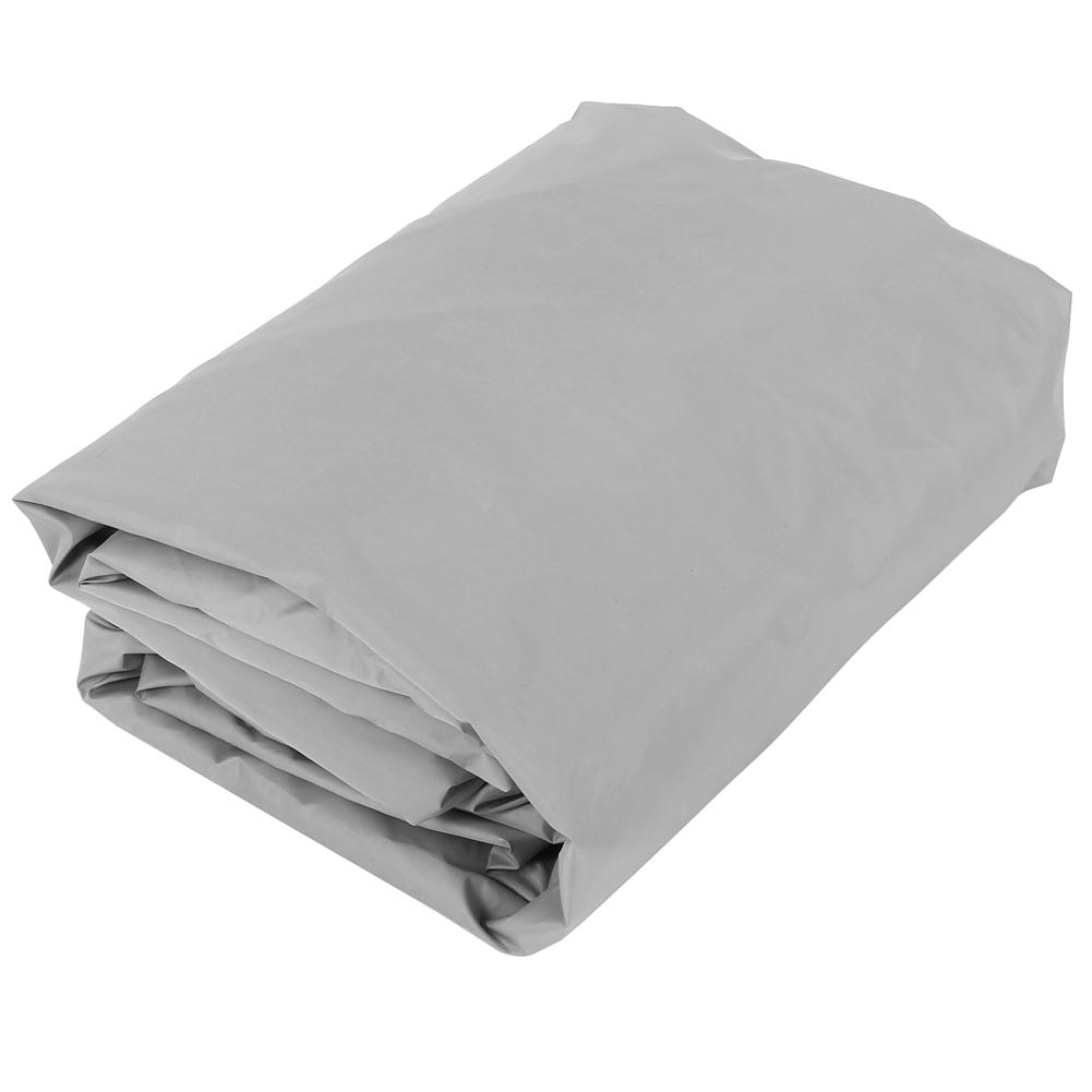 3.5m Waterproof UV Sun Protection Storage Dust Cover for 2.6 3m Kayak Boat Canoe(Gray)