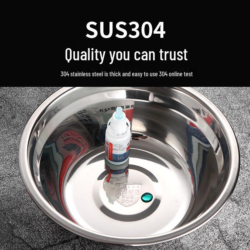 Vnash 304 Stainless Steel Multipurpose Kitchen Bowl