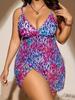Women's One-piece Swimsuit, Women's Color Blocked Suspender, Sexy Backless Bikini