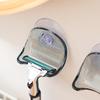 No-Punch Razor Holder: Wall-Mounted Suction Cup Shaver Storage Rack