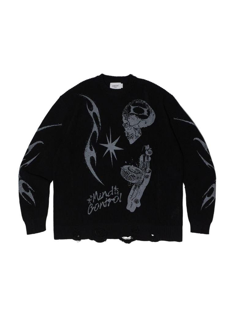 CRITIC Maglia Danno Caos Nero