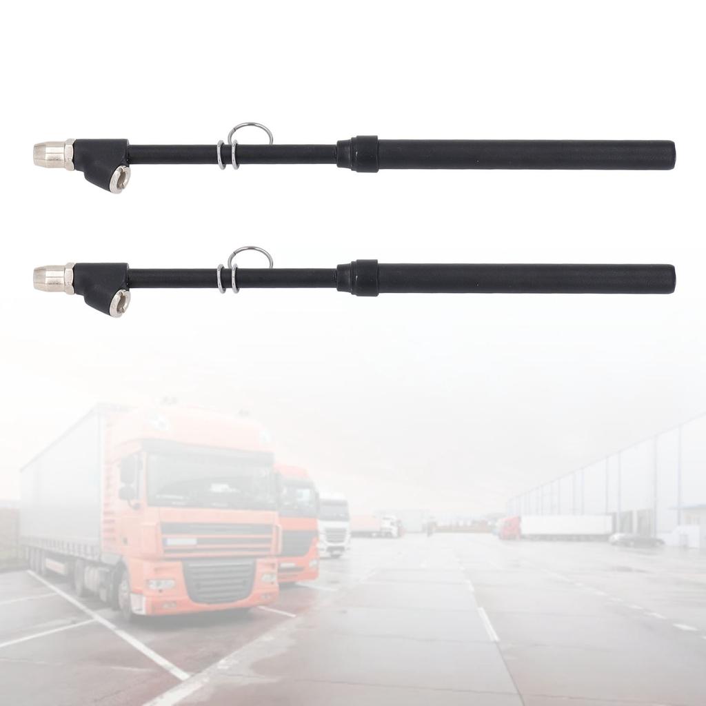 2 Pcs Tire Pressure Gauge Car Tire Gauge Double Head Multifunctional 10-150 PSI with ABS Stainless Steel Housing for Truck Car RV ATV Motorcycle