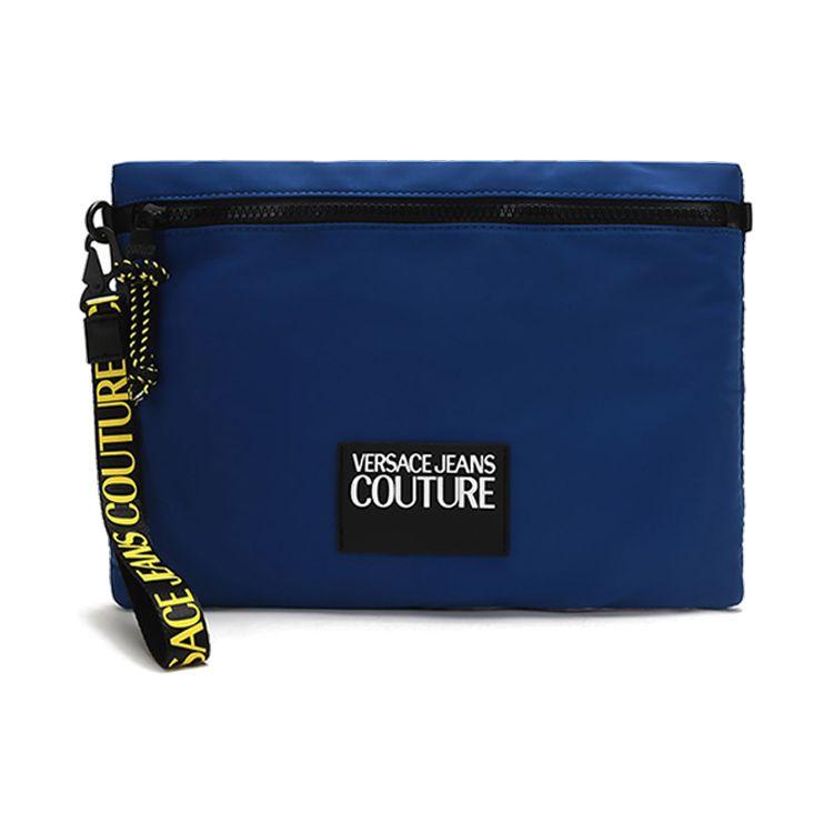

Versace Jeans Couture Zipper Closure Polyester Handbag Medium Men handbags Dark-Blue E3YVBP02-71426-202 Basic Set (Bag+Dust Bag)