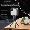 SupFire T50 Live Stream Phone Tripod Kit with Fill Light