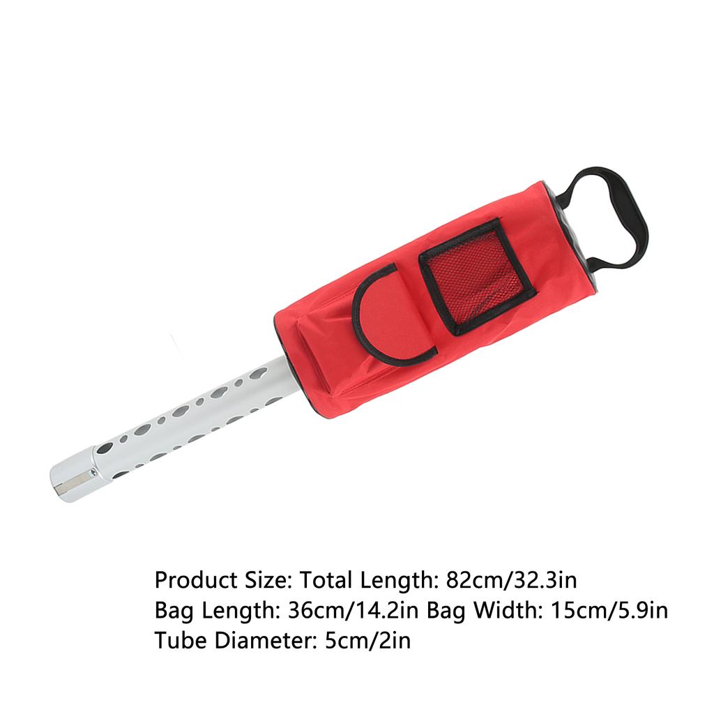 Retriever Aluminum Alloy Tube Large Capacity   Shagger for   Course