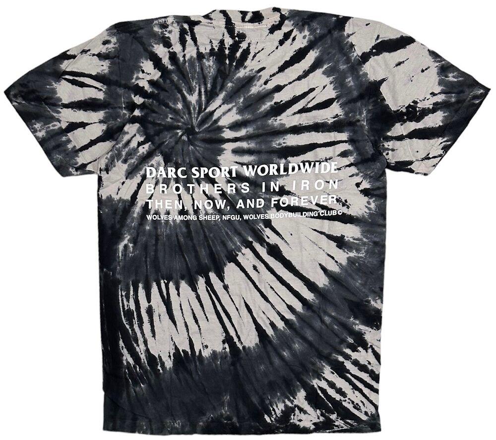 

Футболка унисекс Darc Sport Wolves Bodybuilding Club Brothers In Iron Tie Dye S
