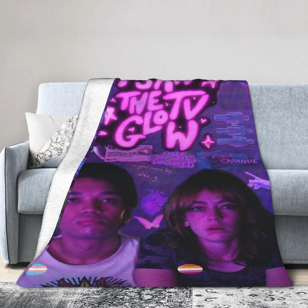 I Saw The Tv Glow  Merch Blankets Super Soft Fleece  Throw Blanket Comfortable Plush Thin Quilt