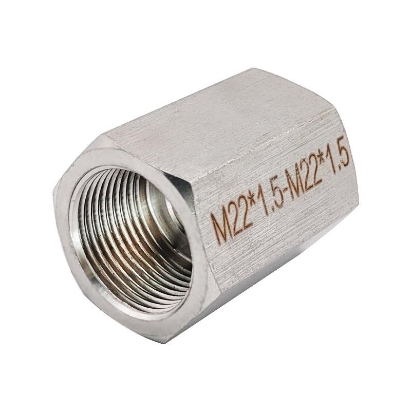 

Stainless Steel 304 Metric Extension Fitting, Female M22X1.5 to Female M22X1.5 (0586)