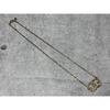 Used GIVENCHY G Logo Necklace Gold Color [269]