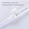 220V LED Strips Light Power Plug 10mm Width Light Strips Connector for Single Color LED Strips Light Wire Connection
