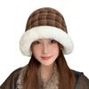Winter Anti Cold And Warm Fisherman Hat, Korean Version Fashionable Outdoor Travel Basin Hat, Face Enhancing Small Bucket Hat