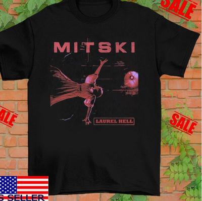 MitSki Laurel Hell Konzerttour Baumwoll-T-Shirt Geschenk für Fans Alle Größen