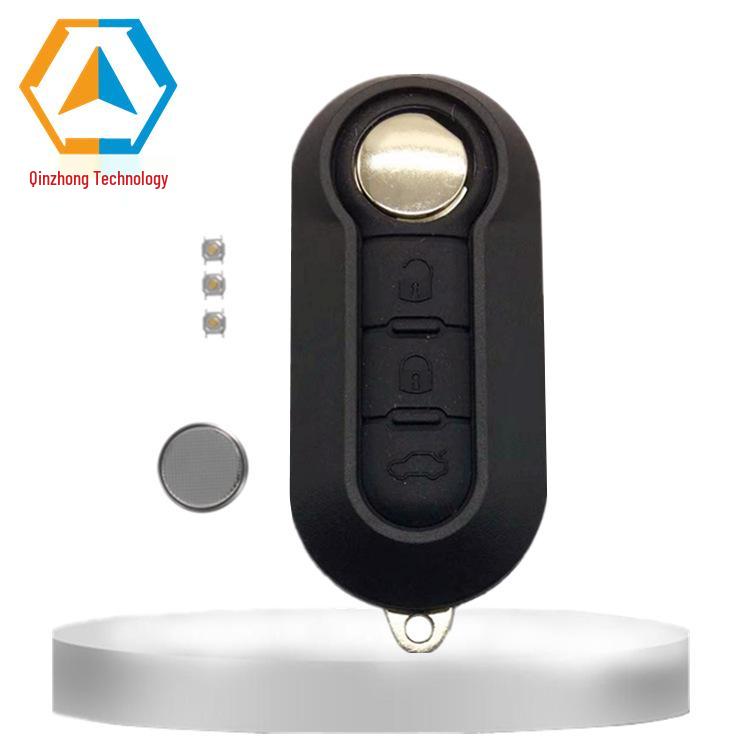 Fiat 500 Car Key Remote Shell Replacement