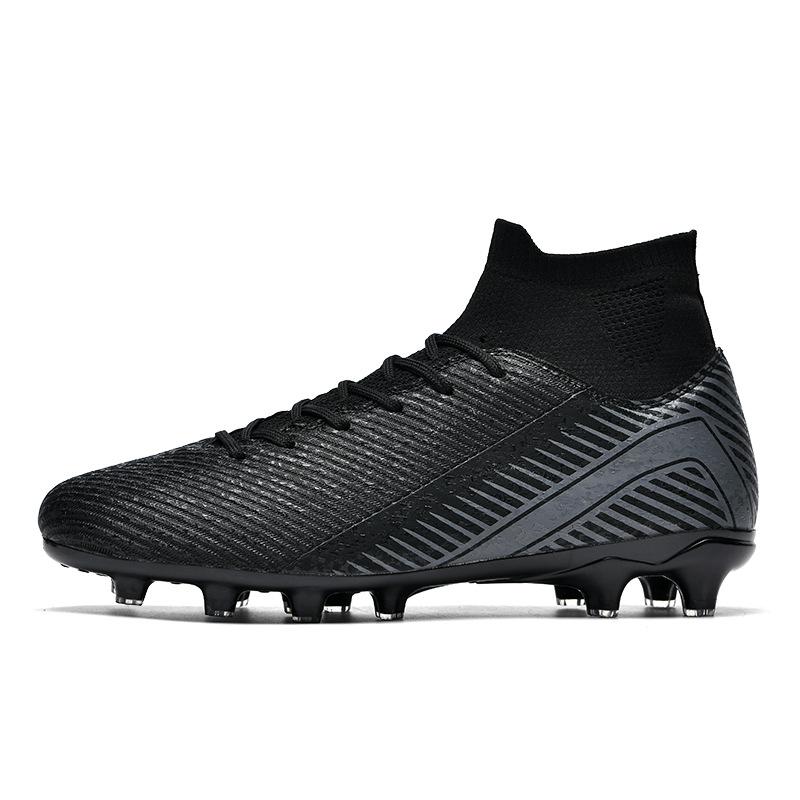 

Football Shoes Tf Broken Nails Artificial Turf Ag Nails Leather Feet Boys And Girls Teenagers Students Non-Slip Training Shoes 34