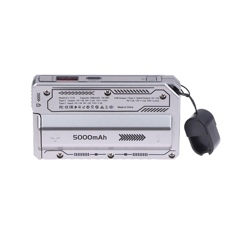 21700 Universal Battery Charger Case 20W Type-C Battery Holder Fast Charging Built-In Cable Detachable Diy Power Bank Box